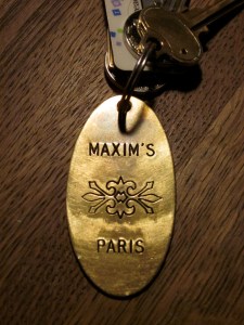 brass key fob