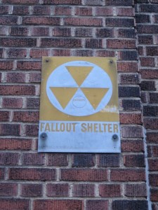 fallout shelter sign