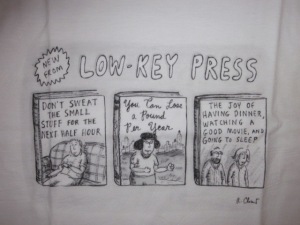 No, I am not CEO of Low Key Press.
