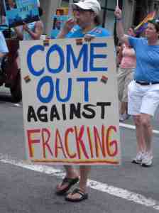 Moving on from marriage to fracking?