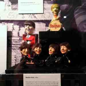 Beatle dolls, Paul bubble bath bottle, Ringo figurine. Paul and Ringo themed merchandise were the most popular. Of course, I preferred George and Ringo.