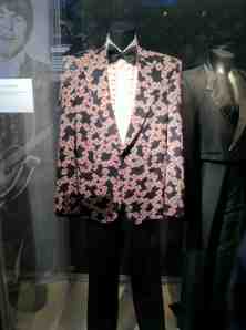Ray Charles' suit; Ray was a Beatles influence.