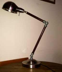 The lamp that doesn't light.
