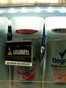 Buy Degree's 48-hour protection and go to the Grammy's feeling confident about not needing to reapply your deodorant for two days.