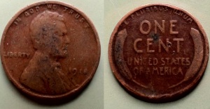My 1918 penny.