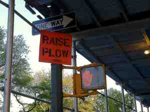Stop raising plows!
