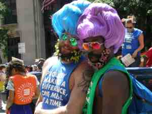 Old Blue and Lavender Hairs.