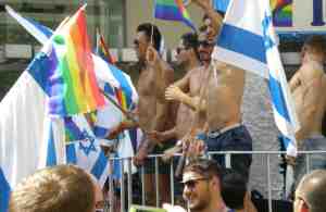 Israel float and Michael Lucas.