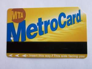 The Metrocard.